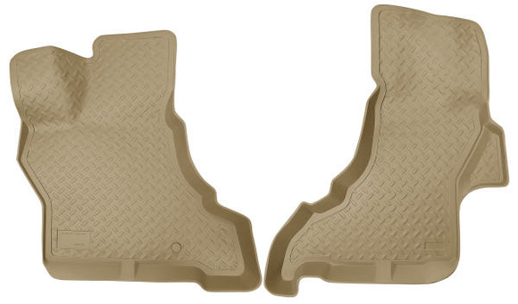 Husky Liners 97-12 Chevrolet Econoline Full Size Classic Style Tan Floor Liners