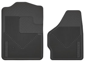 Husky Liners 08-10 Ford F-250/F-350/F-450 SuperDuty Heavy Duty Black Front Floor Mats