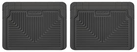 Husky Liners 12-13 Dodge Ram/88-09 Toyota 4Runner Heavy Duty Black 2nd Row Floor Mats