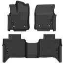 Husky Liners 2022 Toyota Tundra DC X-ACT Front & 2nd Seat Floor Liner - Blk-1