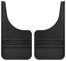 Husky Liners Universal 12in Wide Black Rubber Front Mud Flaps w/o Weight-1