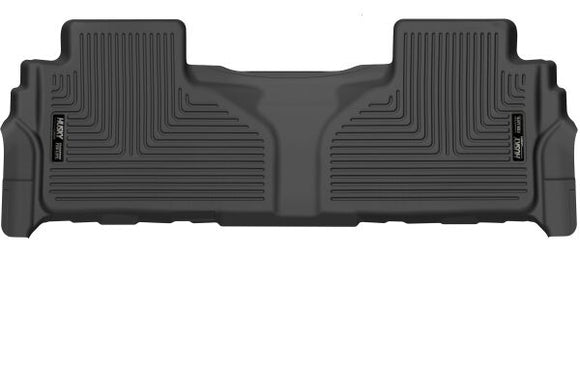 Husky Liners 21-23 Chevrolet Suburban X-Act Contour 2nd Rear Black Floor Liners