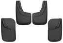 Husky Liners 11-16 Ford F-250 Super Duty/F-350 Super Duty Front and Rear Mud Guards - Black-1