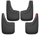 Husky Liners 14-17 Chevy Silverado 1500 / 15-16 Silverado 2500 HD Front and Rear Mud Guards - Black-1