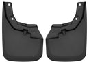 Husky Liners 16-22 Toyota Tacoma w/ OE Fender Flares Custom Molded Front Mud Guards - Black-1