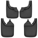 Husky Liners 16-22 Toyota Tacoma w/ OE Fender Flares Front and Rear Mud Guards - Black-1
