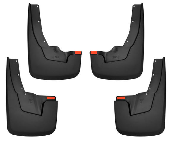 Husky Liners 19-22 RAM 1500 w/ OEM Fender Flares Custom-Molded Front & Rear Mud Guards