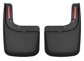 Husky Liners 2017 Ford F-250 / F-350 Super Duty Black Front Mud Guards (w/Flares)