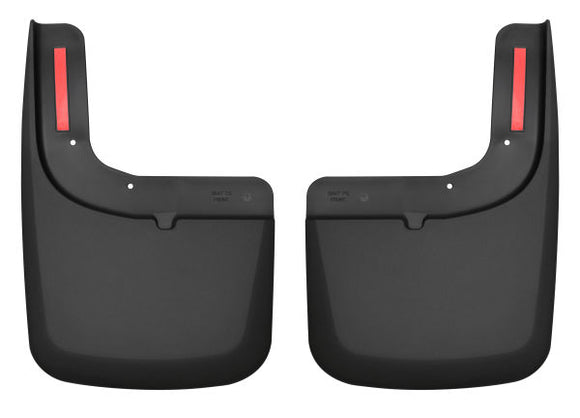 Husky Liners 2017 Ford F-250 / F-350 Super Duty Black Front Mud Guards (w/Flares)