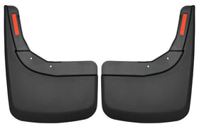 Husky Liners 19-23 Chevrolet Silverado 1500 (Excl. ZR2/TBoss) Rear Mud Guards - Black