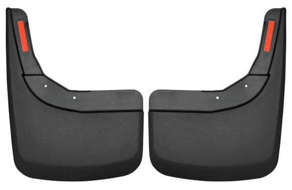 Husky Liners 19-23 Chevrolet Silverado 1500 (Excl. ZR2/TBoss) Rear Mud Guards - Black