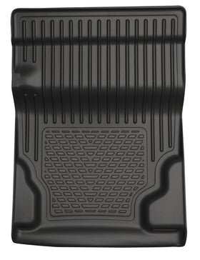 Husky Liners 10-13 GM Escalade/Tahoe/Yukon WeatherBeater Black Walkway Floor Liner (2nd Row Bucket)