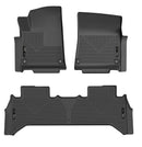 Husky Liners 2022 Rivian R1T WeatherBeater Front & 2nd Seat Floor Liner - Blk-1