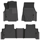 Husky Liners 2022 Jeep Grand Cherokee (New Style) Weatherbeater Black Front & 2nd Seat Floor Liner-1