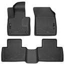 Husky Liners 2016 Volvo XC90 Classic Style Front and Rear Black Floor Liners-1