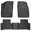 Husky Liners 2018 Toyota CH-R Weatherbeater Black Front & 2nd Seat Floor Liners-1