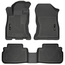Husky Liners 2019 Subaru Forester Weatherbeater Black Front & 2nd Seat Floor Liners-1