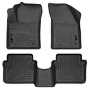 Husky Liners 11-12 Dodge Avenger/Chrysler 200 WeatherBeater Combo Black Floor Liners-1