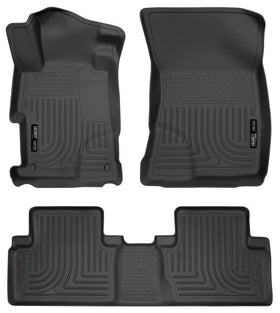 Husky Liners 2012 Honda Civic WeatherBeater Combo Black Floor Liners