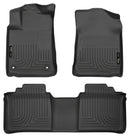 Husky Liners 13-14 Toyota Avalon Electric/Gas Weatherbeater Black Front & 2nd Seat Floor Liners-1