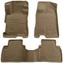 Husky Liners 04-09 Toyota Prius WeatherBeater Combo Tan Floor Liners-1