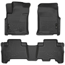 Husky Liners 10-12 Toyota 4Runner/Lexus GX460 WeatherBeater Combo Black Floor Liners-1