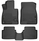 Husky Liners WeatherBeater 14 Mazda 3 Hatch&Sedan Front & Second Row Black Floor Liners-1