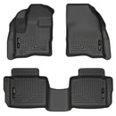 Husky Liners 10-13 Ford Taurus WeatherBeater Combo Black Floor Liners-1