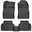 Husky Liners 11-12 Ford Fiesta WeatherBeater Combo Black Floor Liners-1