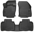 Husky Liners 2015 Ford Edge WeatherBeater Front & 2nd Row Combo Black Floor Liners-1