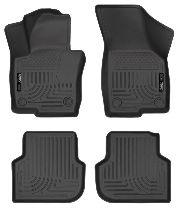 Husky Liners 2011 Volkswagen Jetta (Sedan) WeatherBeater Combo Black Floor Liners