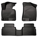 Husky Liners 11-12 Kia Sportage WeatherBeater Combo Black Floor Liners-1