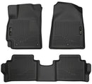 Husky Liners 2017 Hyundai Elantra Weatherbeater Black Front and Second Row Floor Liners-1