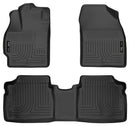 Husky Liners 10-12 Toyota Prius WeatherBeater Combo Black Floor Liners-1