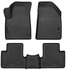 Husky Liners 15-22 Jeep Cherokee WeatherBeater Combo Black Floor Liners-1