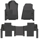 Husky Liners 2022 Jeep Grand Wagoneer Weatherbeater Black Front & 2nd Seat Floor Liners-1