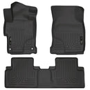 Husky Liners 2014 Honda Civic Sedan WeatherBeater Black Front & 2nd Seat Floor Liners-1