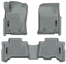 Husky Liners 2013 Toyota 4Runner WeatherBeater Grey Front & 2nd Seat Floor Liners-1