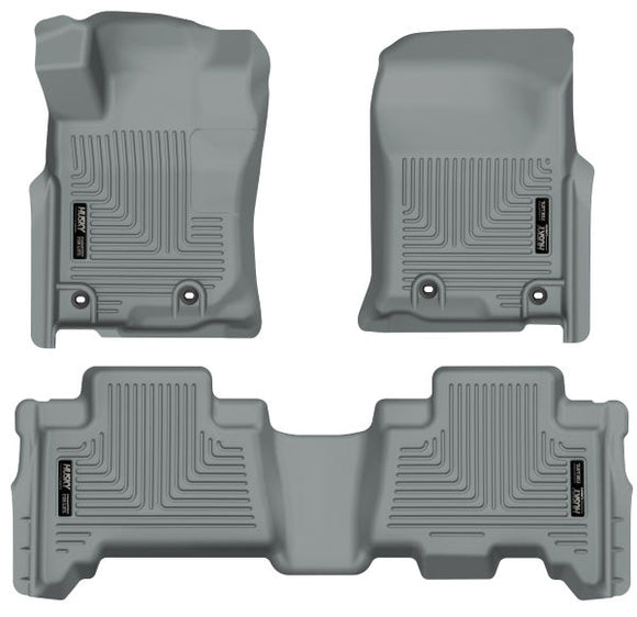 Husky Liners 2013 Toyota 4Runner WeatherBeater Grey Front & 2nd Seat Floor Liners
