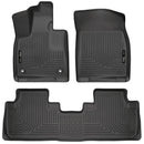 Husky Liners Weatherbeater 16-17 Lexus RX350 / 16-17 RX450H Front & 2nd Seat Floor Liners - Black-1