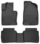 Husky Liners 11-14 Kia Optima Weatherbeater Black Front & 2nd Seat Floor Liners-1
