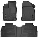 Husky Liners 07-13 Ford Edge / 07-13 Lincoln MKX Weatherbeater Black Front & 2nd Seat Floor Liners-1
