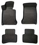 Husky Liners 2012 Mercedes C-Class WeatherBeater Combo Black Floor Liners-1