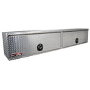 Westin/Brute HD Top Sider 13in x 96in w/flip up Doors - Aluminum-1