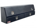Westin/Brute Contractor TopSider Tool Box 60in w/Drawers & Doors 60 x 13.5 x 21 - Tex. Blk-1