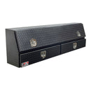 Westin/Brute Contractor TopSider 72in w/ Drawers & Doors - Textured Black-1