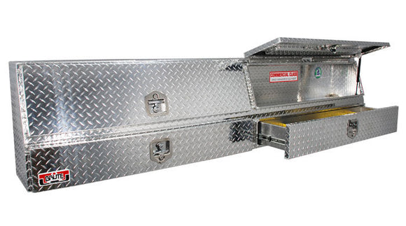 Westin/Brute Contractor TopSider 90in w/ Drawers & Doors - Aluminum