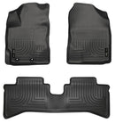 Husky Liners 2012 Toyota Prius c WeatherBeater Combo Black Floor Liners-1