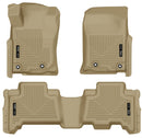 Husky Liners 2013 Toyota 4Runner WeatherBeater Tan Front & 2nd Seat Floor Liners-1