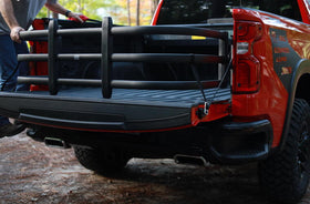 AMP Research 20-23 Chevrolet/GMC Silverado/Sierra 1500 (No Multipro Tailgt) Bedxtender HD Max - Blk - 0